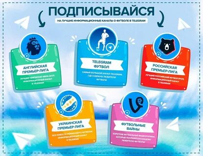 Телеграм каналы футбол