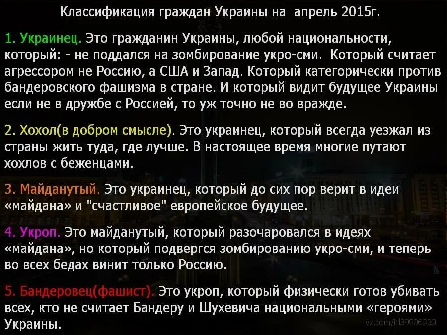 Украинец это не Национальность. Классификация Хохлов. Обзывание украинцев. Украинцы делятся на.