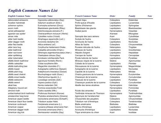 Name list count current position name. Common english names.