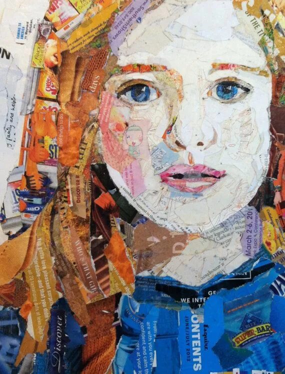 Техники автопортрета. Разноцветный портрет. Техники автопортрета. Авторская графика. Рисунок искусство автопортрета.
