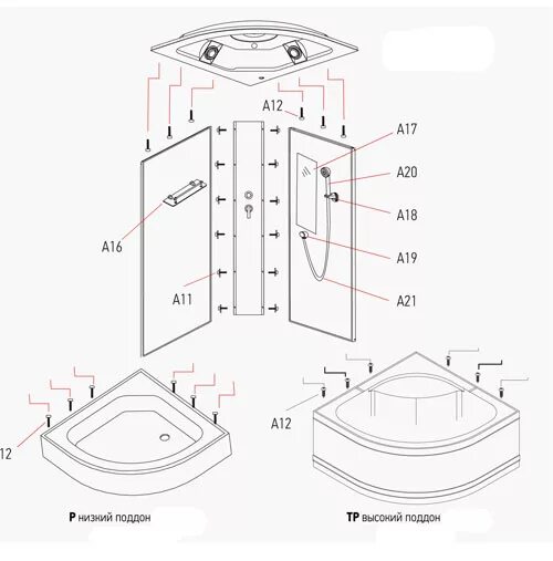 Сборка душевой кабины Mirwell mrl095. Сборка душевой кабины 7181w. Сборка душевой кабины 120х80 Ниагара. Схема сборки душевой кабинки Ниагара.