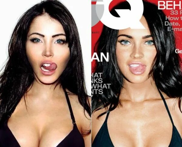 Look a like. Клаудиа альенде и меган фокс. меган фокс и меган рейн. claudia alende – megan fox look alike. кос анд беккерт и меган фокс.