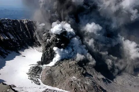 St helens eruption
