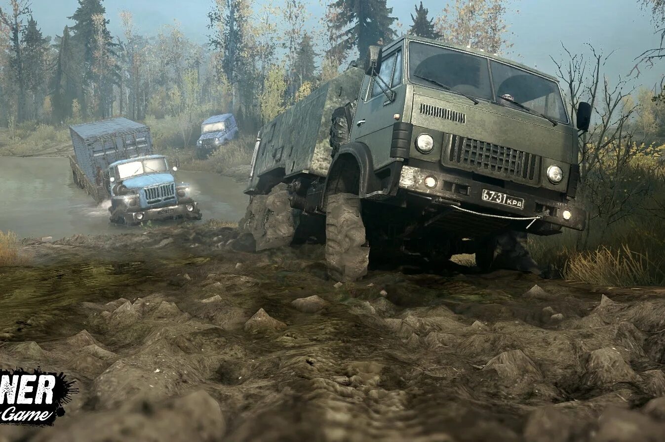 Бездорожья на грузовиках пк. MUDRUNNER геймплей. Игра про бездорожье. SPINTIRES. MUDRUNNER трейлер.