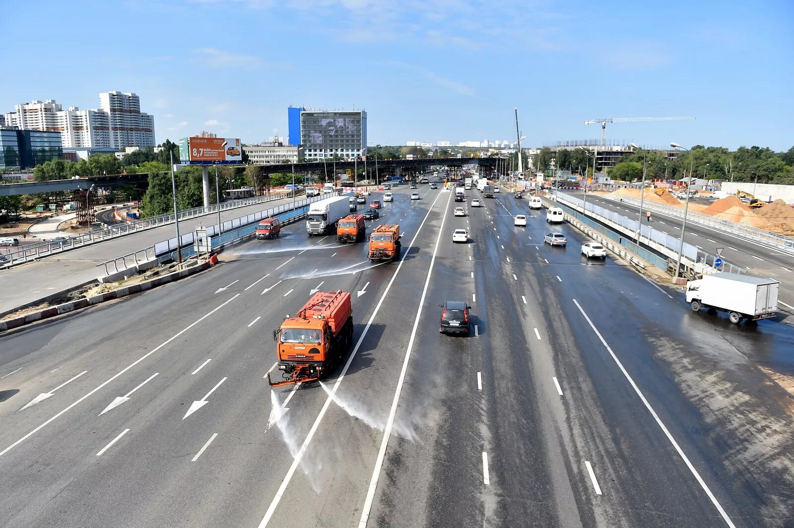 Дорога в москве на неделю