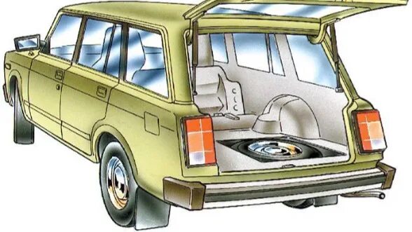 Ваз 2104 как поменять задние габариты Rear light removing and replacing lamps (VAZ-2104 "Zhiguli" 1984-2012 / Electr