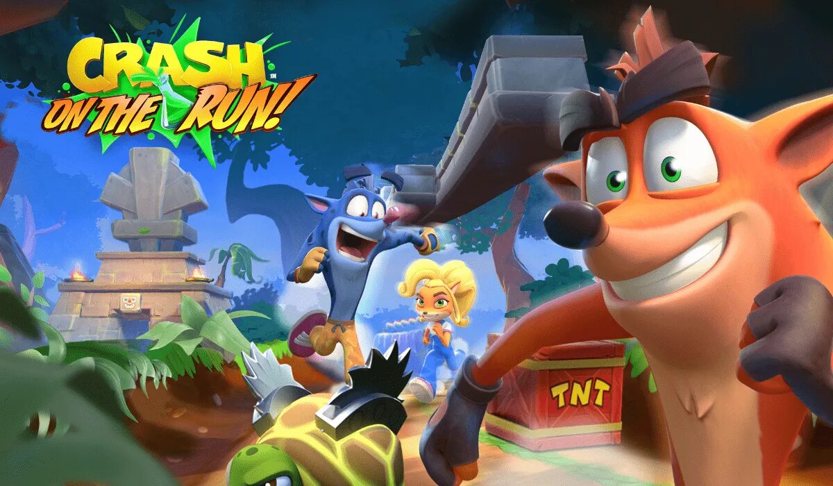 Crash Bandicoot. Crash Bandicoot on the Run. Крэш on the Run. Crash Bandicoot: со всех ног!.