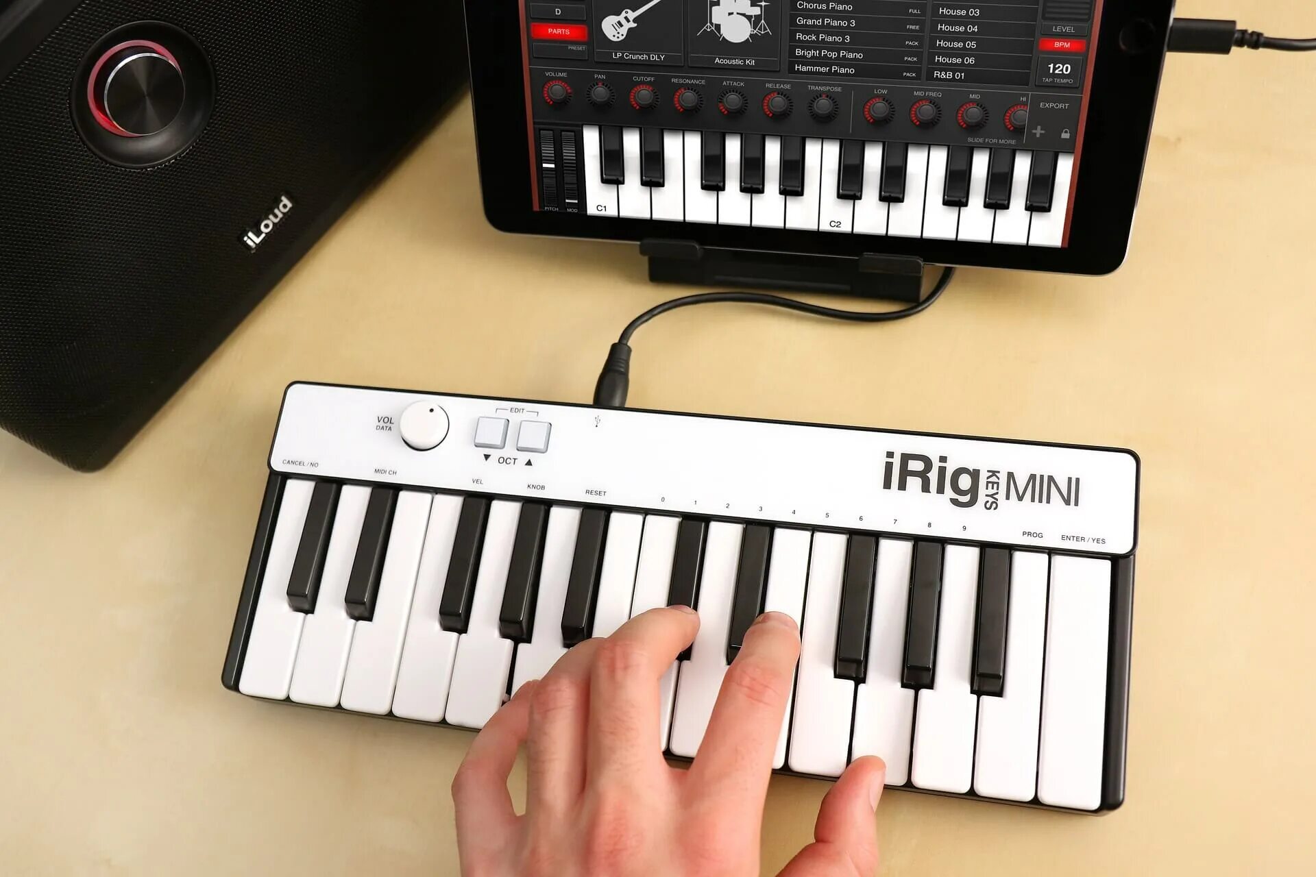 Irig keys. Ik multimedia irig keys mini. маленькая миди клавиатура. самая маленькая миди клавиатура. irig 1.