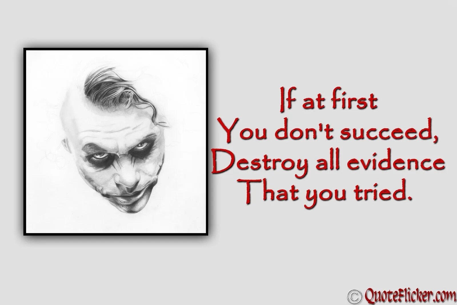 Try again & again & again. If you don't like something change it. If you never try you never know. You never know. Try it again перевод.