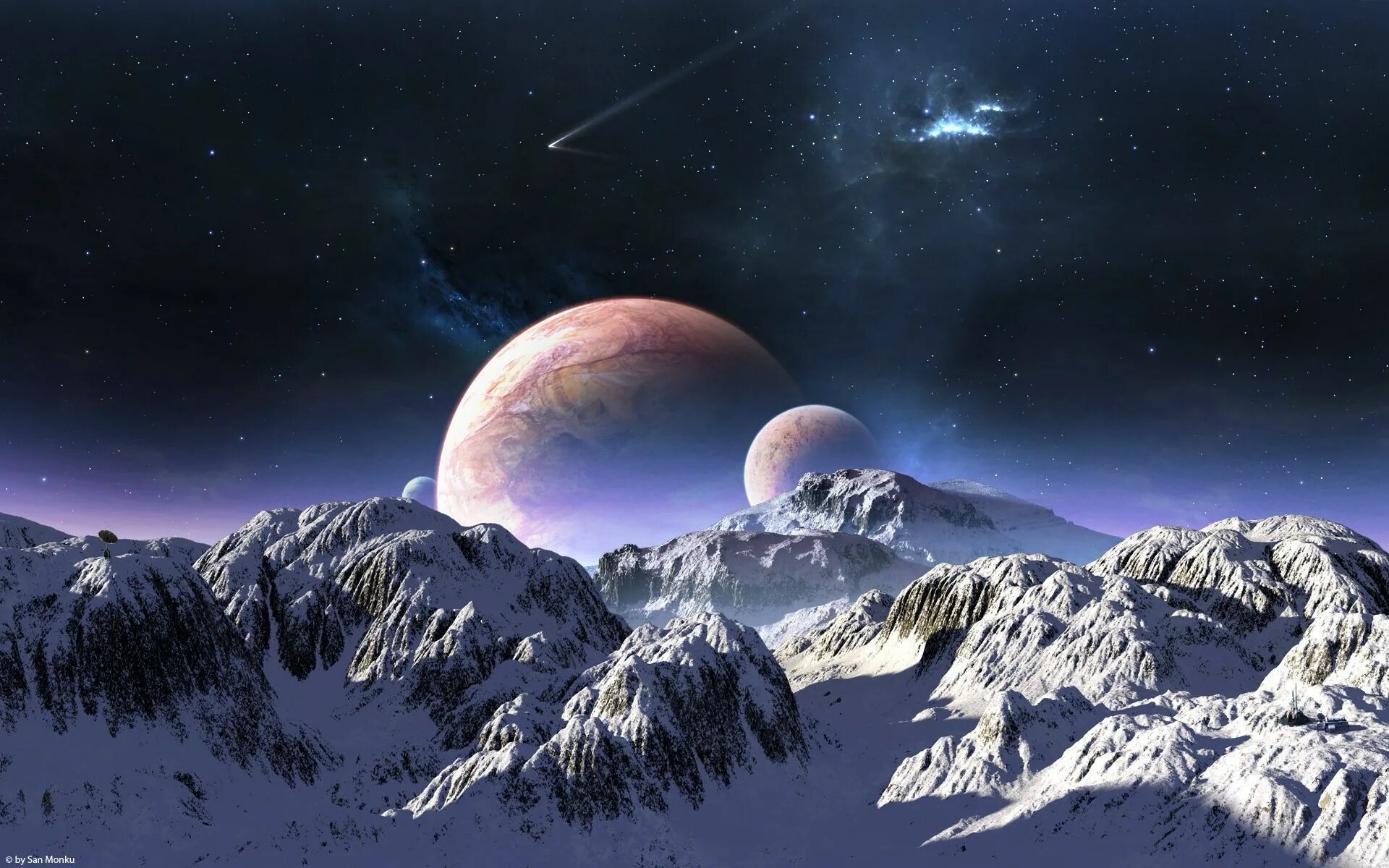Landscape planets