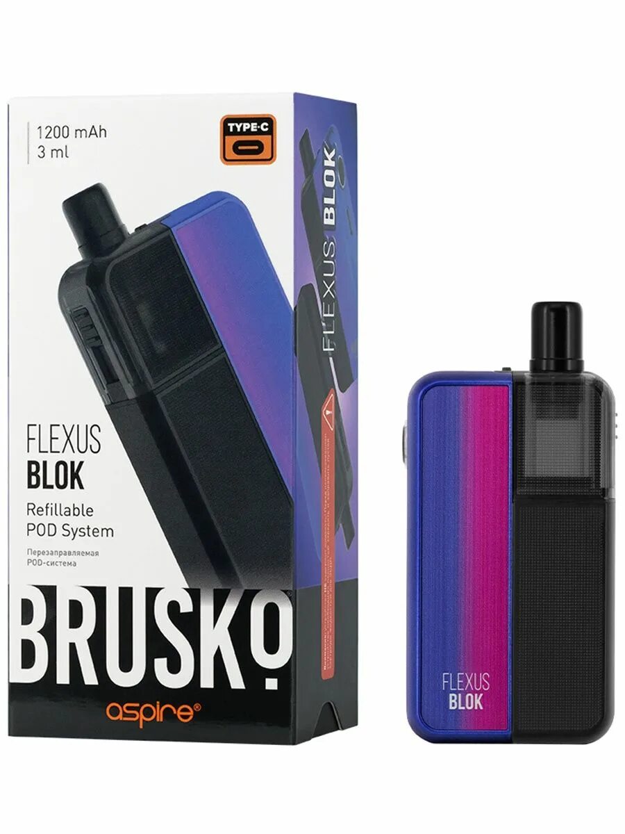 Brusko flexus aspire. Набор brusko Flexus Blok. Бруско флексус блок. Brusko Aspire Flexus Blok. Испаритель brusko Flexus.