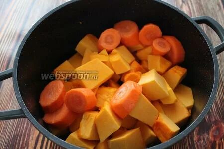 Рецепт тыква с морковкой сок