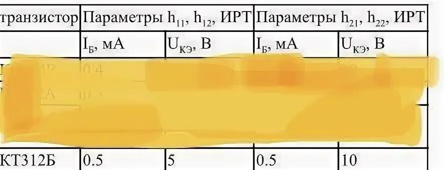 Параметр h22 биполярного транзистора 4.3. Система h-параметров биполярных транзисторов