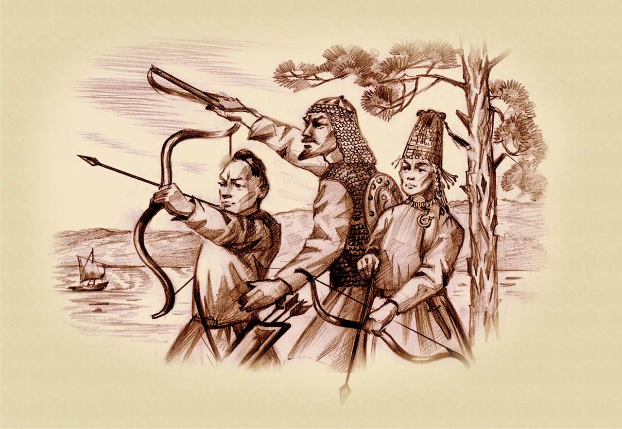 Марийские воины. Марийцы охота. Тюштя мордовский богатырь. Картины марийских художников марий эл. Мордовский средневековый воин.