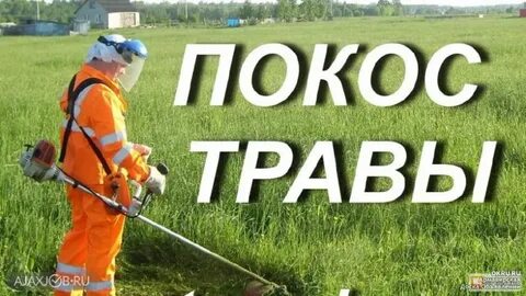 Как пишется покос травы
