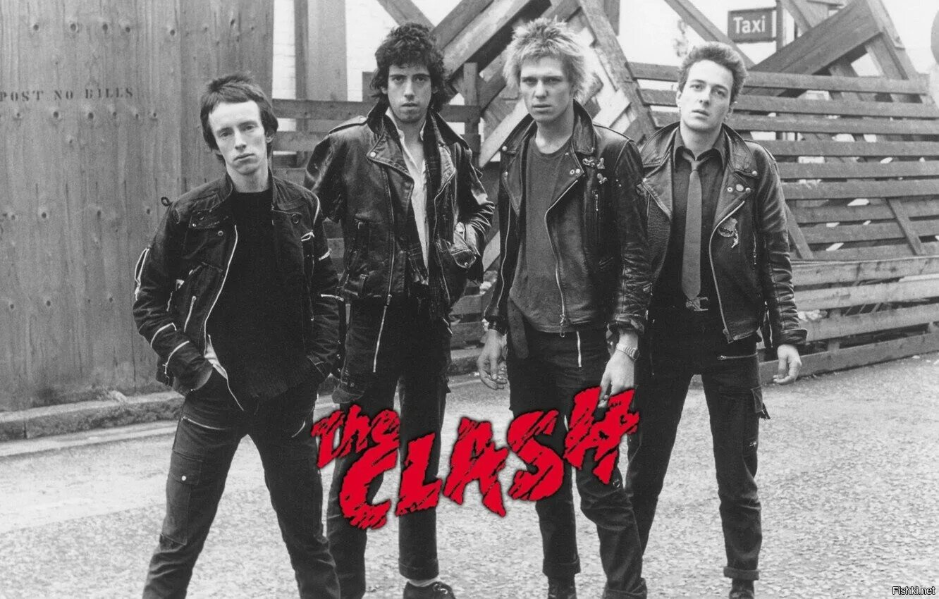 Название западных групп. Группа the Clash. The Clash 1982. Панк- группы the Clash. Зе клэш группа.