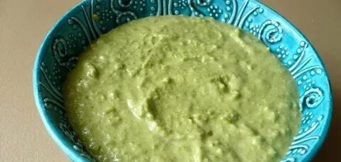 Пюре из консервированного зеленого горошка