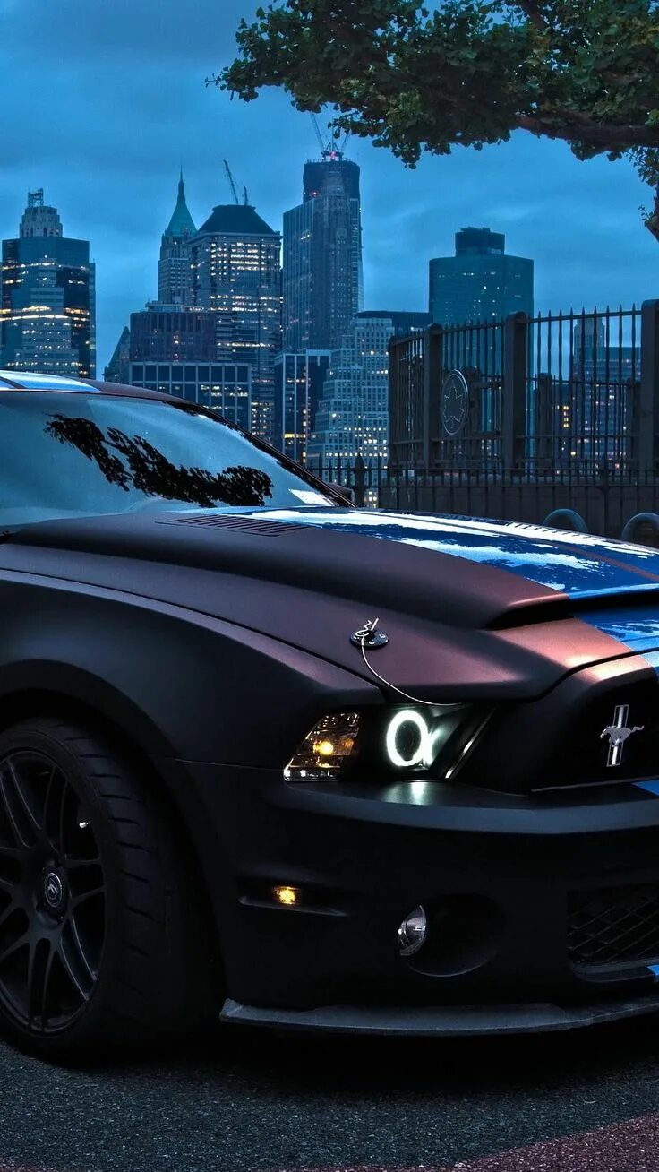 Download Outrun the competition with the Mustang Iphone Wallpaper