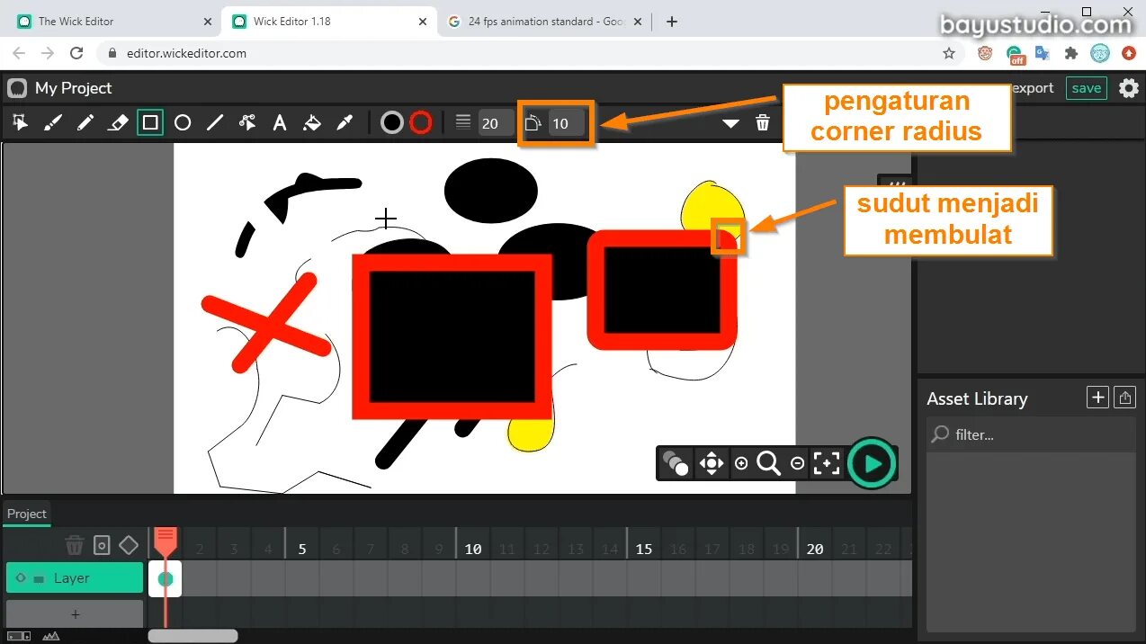 Wick editor. Вик эдитор. wick редактор. wick editor animation. интерфейс wick editor.