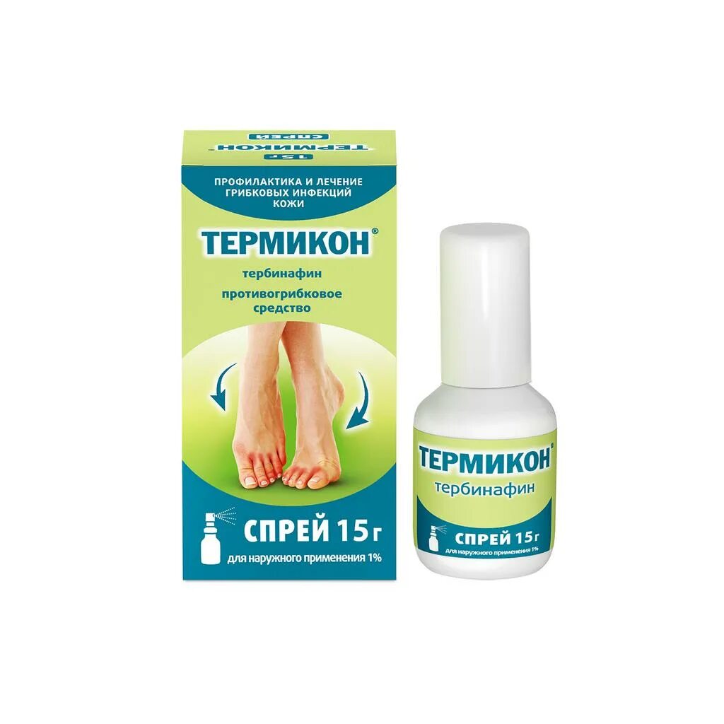 Спрей от грибка отзывы. Термикон спрей противогрибковый 15г. термикон спрей д/наруж примен 1% 15г. термикон спрей д/нар. прим. 1% 15г №1. термикон спрей д/нп 1 % 15 г.