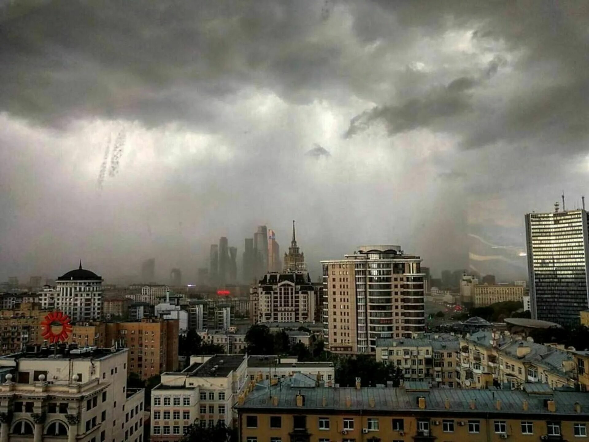 Штормовая погода в москве