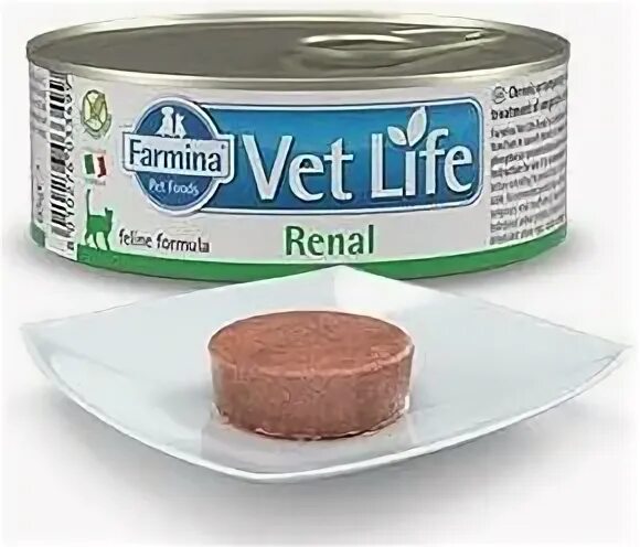 Корм vet life renal