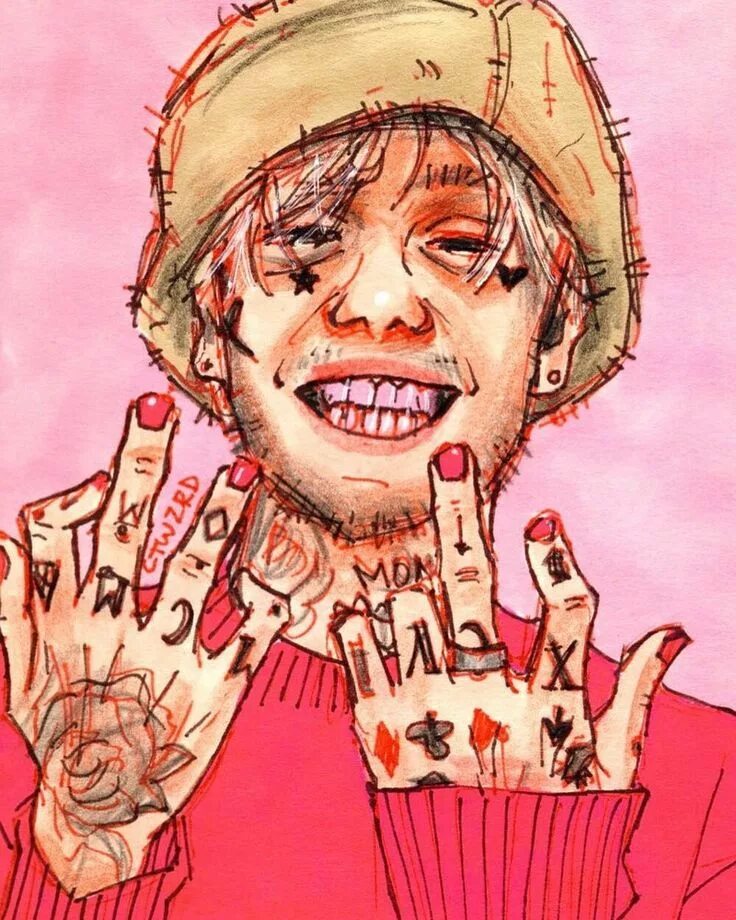 Уведомление пип. Lil peep 2017. лил пип арт. лил пип рисунок. lil peep арты.
