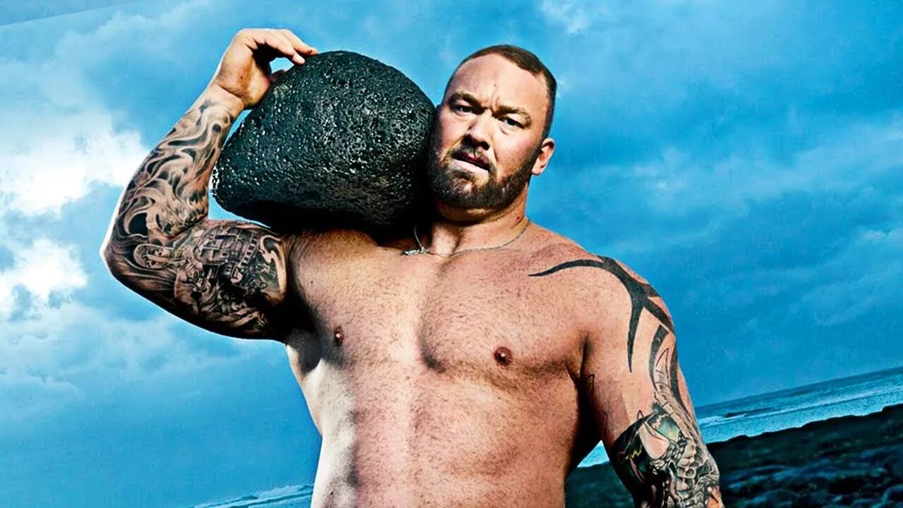 World's strongest man. Strongest man in the World. Strongman. Strongest person