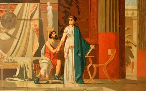 Одна из образованнейших женщин жена перикла