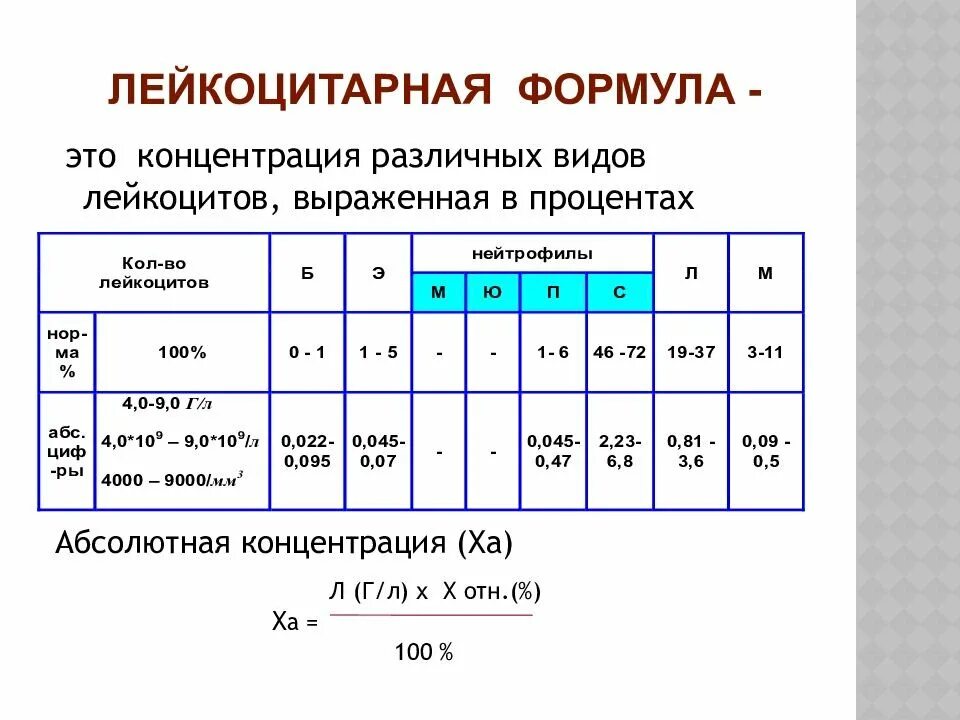 Формула класса расшифровка. Лейкоцитарная формула крови формула. Лейкоцитарная форма норма расшифровка. Таблица нормальной лейкоцитарной формулы. Лейкоцитарная формула крови расшифровка.