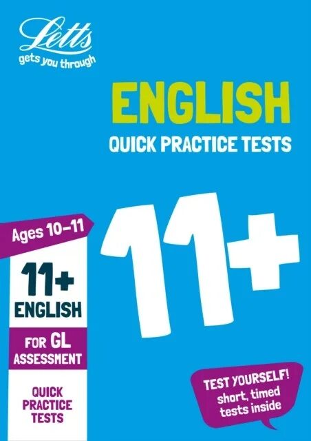 Квик на английском. Letts gets you through книги на английском. Книги 11+. English quick check. English test book