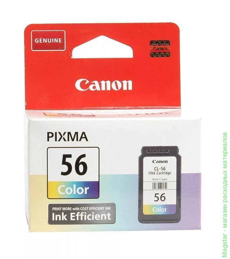 Купить картридж canon cl. Картридж Canon CL-56. Картридж струйный Canon CL-56 9064b001 многоцветный для Canon PIXMA e404/e464. Canon 56 картридж. Картридж Canon CL-56 (цветной).