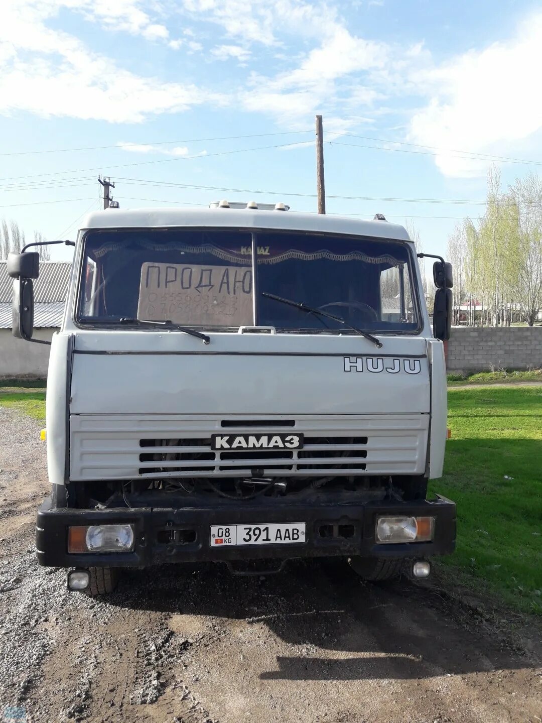 "4646 уа 12" фото КамАЗ 6511. Россия