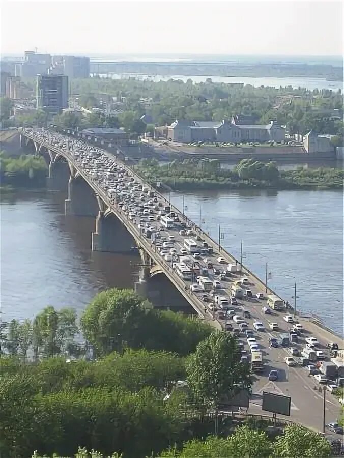 Канавинский мост, вдалеке - Ярмарка. сентябрь 2016 - Picture of Fedorovsky Emban