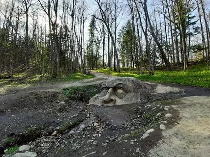Голова витязя парк сергиевка
