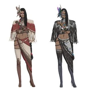 Native american concept art