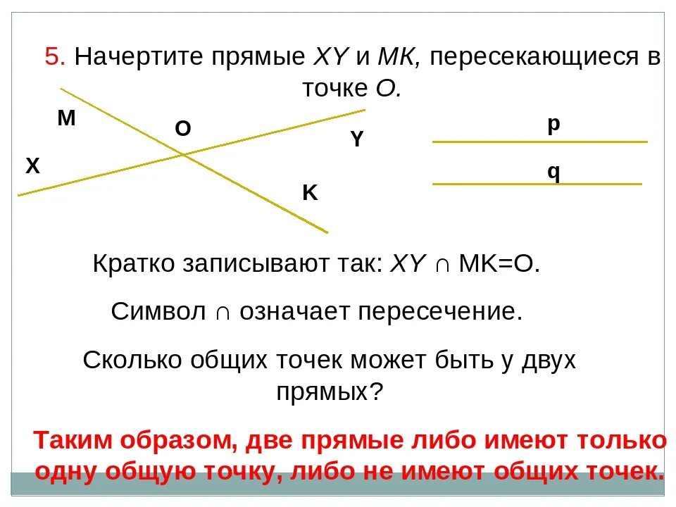 Обозначение пересечения в геометрии. Знак пересечения прямых в геометрии. как обозначить пересекающиеся прямые. обозначение пересекающихся прямых. начертите прямые пересекающиеся в точке.