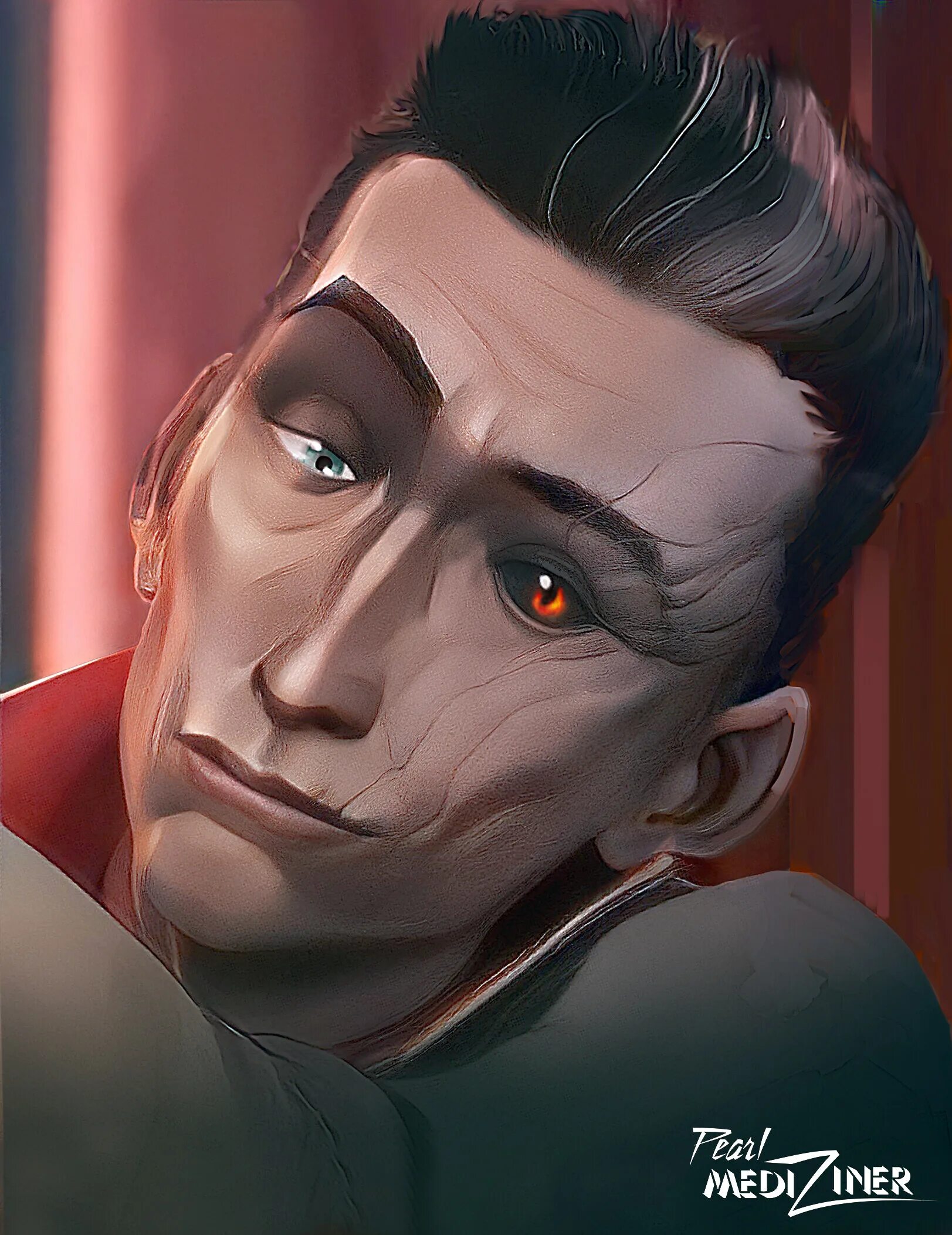 Почему вандер предал силко. Arcane силко. аркейн майло арт. silco arcane face. viktor arcane icon.