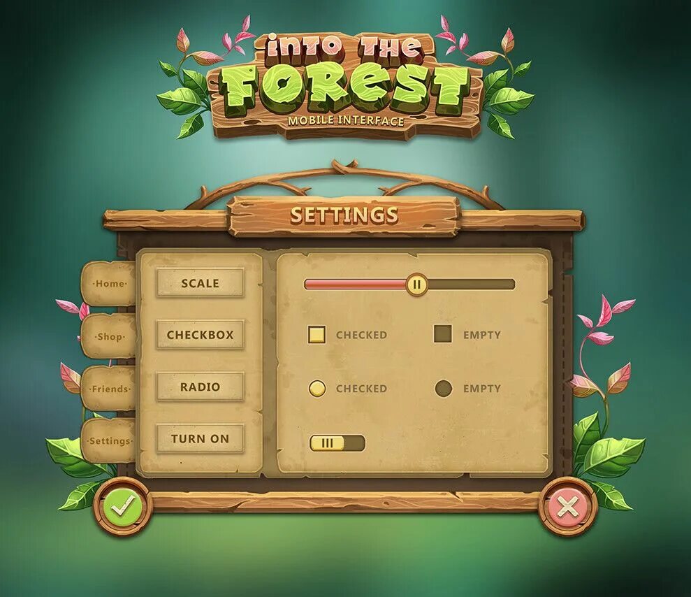 Custom user interface