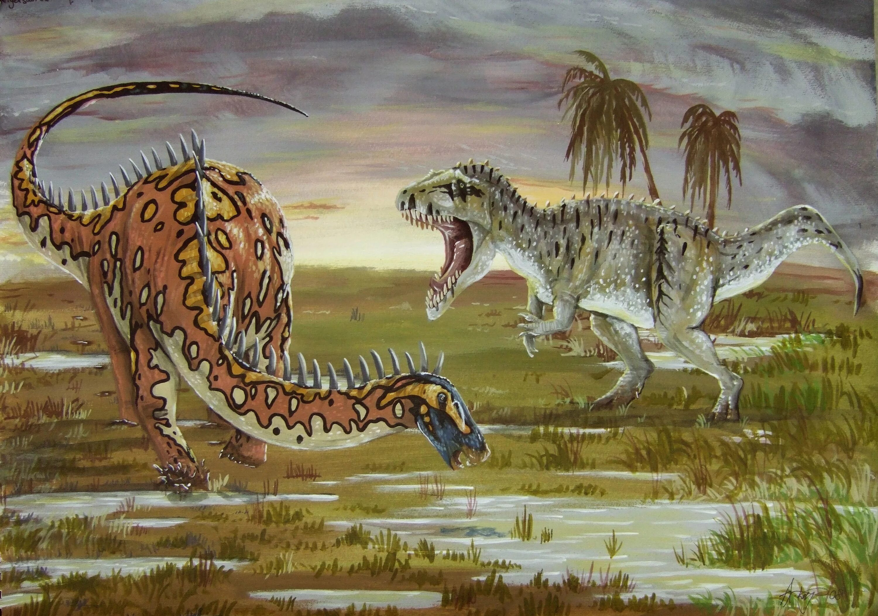 Нигерзавр(nigersaurus). Джон сиббик палеохудожник. Плацериас прогулки с динозаврами. Динозавры картинки. Доисторический цератозавр.