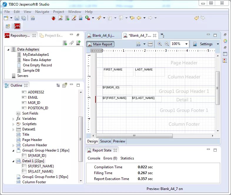 Report studio. Jaspersoft studio. jaspersoft tibco. лого jaspersoft studio. пример jasperreports.