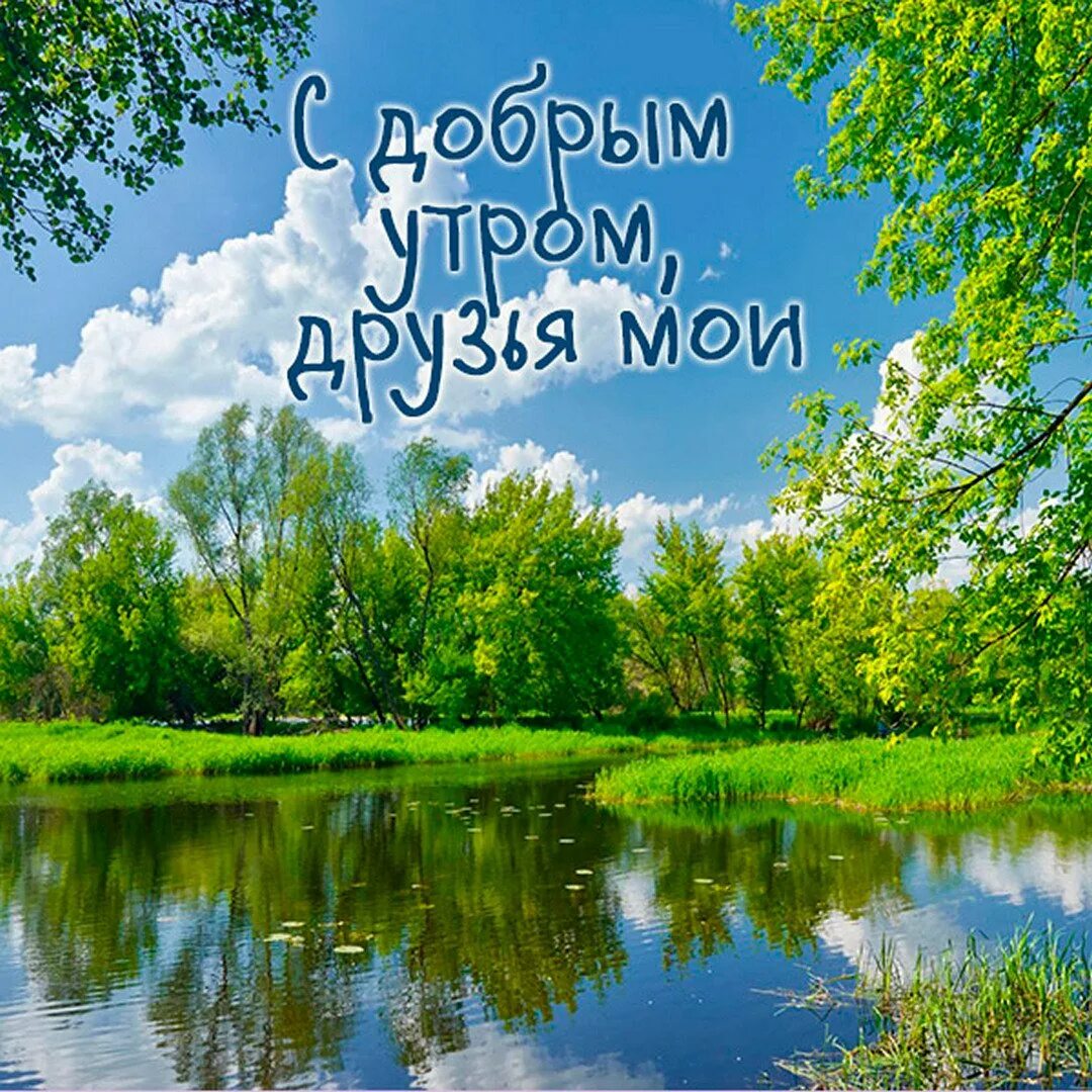 Доброе утро картинки позитивные с природой. Доброе утро природа. Хорошего дня природа. Открытки с добрым утром c природой. Открытки с добрым утром летние с природой.