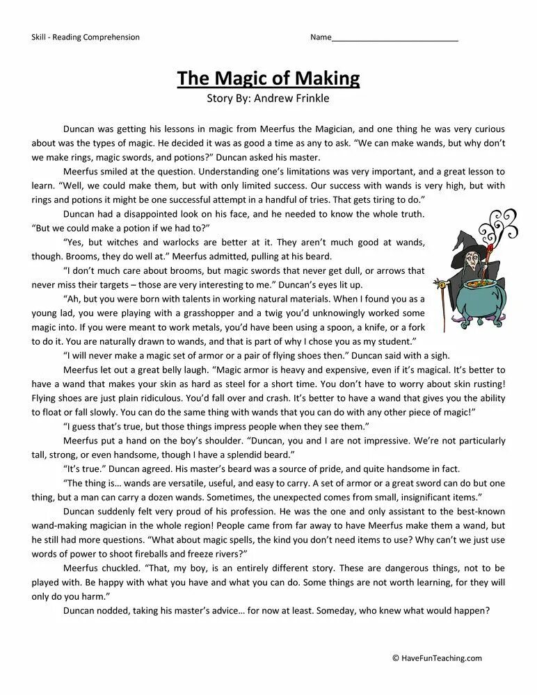 Make making read reading get getting. Comprehension reading 5. reading comprehension for 5th grade. reading making stories. questions about magic.