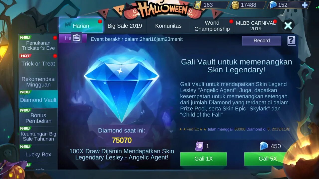 Донат алмазов в мобайл. Mobile Legends Diamonds. Mobile Legends Алмазы. Mobile Legends Diamond Vault event. Мобайл легенд 2019.