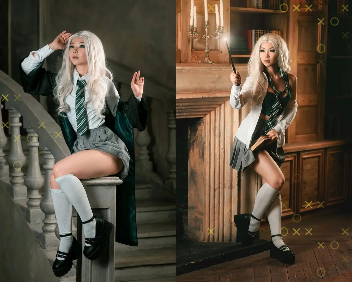 Tami yuurei. Tami yuurei cosplay. косплей слизерин. слизерин факультет. студентка слизерина.