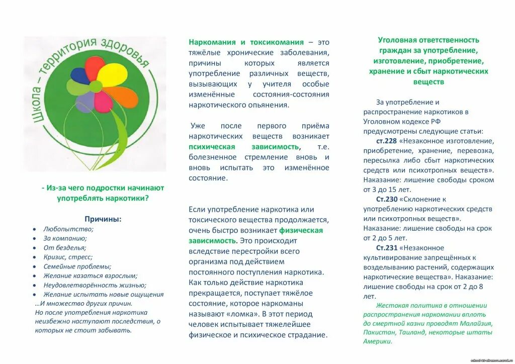 Профилактика наркомании здоровый образ жизни буклет. Антинаркотические листовки. Листовки антинаркотической направленности. Антинаркотическая брошюра. Антинаркотические мероприятия в школе