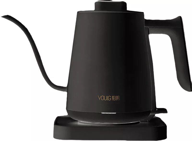 Черный матовый чайник. Электрочайник Xiaomi Youlg Coffee hand Pot. Xiaomi Qcooker Electric kettle. Электрический чайник от ксяоми. Чайник Xiaomi черный.