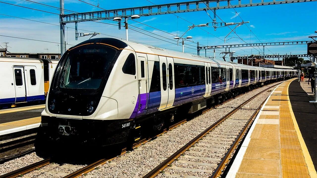 Rail class. British rail class 345. british rail class 710. british rail class 700. class 710.