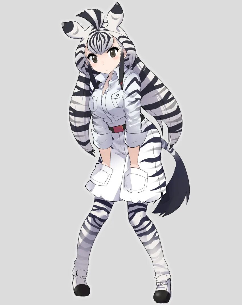 Furrier kemono. Kemono friends Зебра. Девушка Зебра.