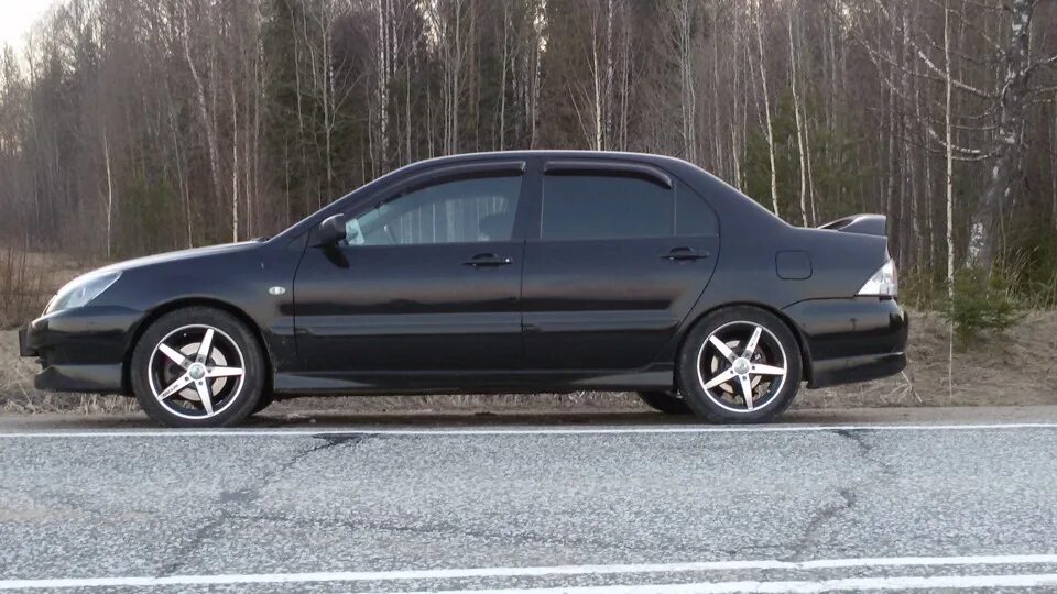 Новые зимние тапочки! - Mitsubishi Lancer IX, 1,6 л, 2006 года колёсные диски DR